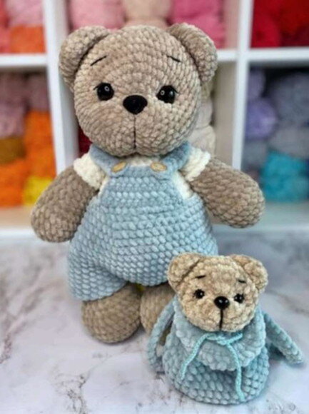 Receita Ursinho Amigurumi