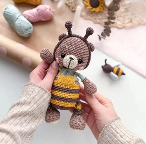 Receita Urso Amigurumi