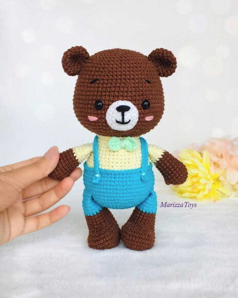 Receita Urso Amigurumi