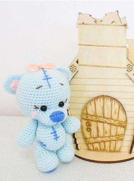 Receita Urso Amigurumi