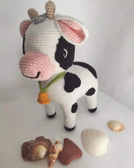Receita Vaca Amigurumi