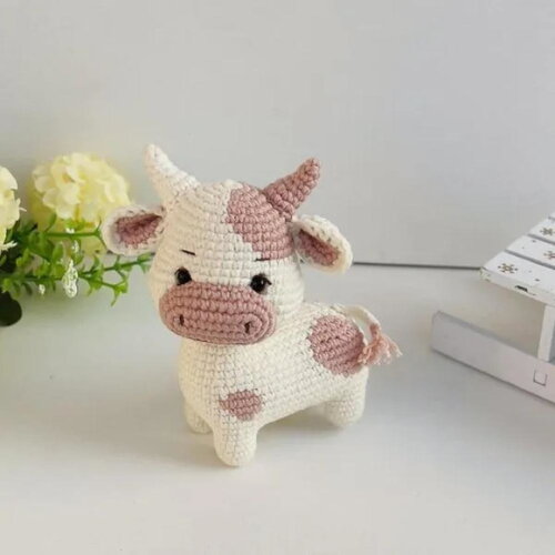 Receita Vaca Amigurumi
