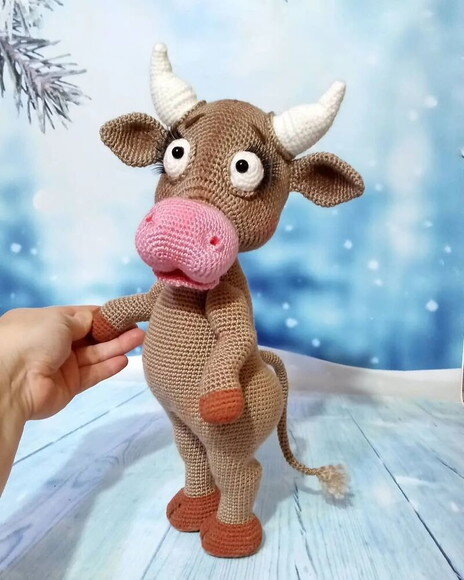 Receita Vaca Amigurumi