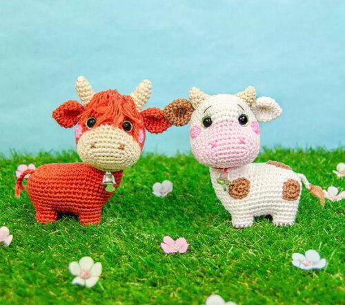 Receita Vaca Amigurumi