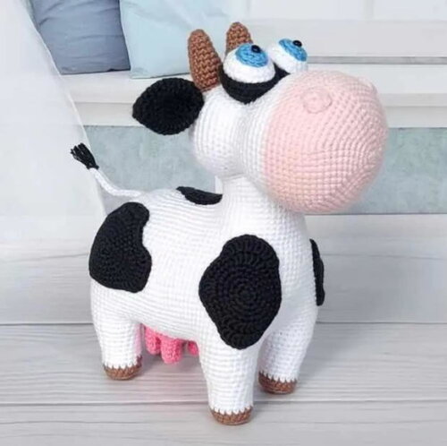 Receita Vaca Amigurumi