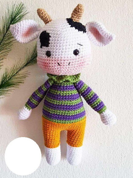 Receita Vaca Amigurumi