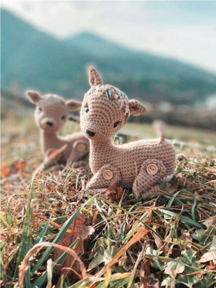 Receita Veado Amigurumi
