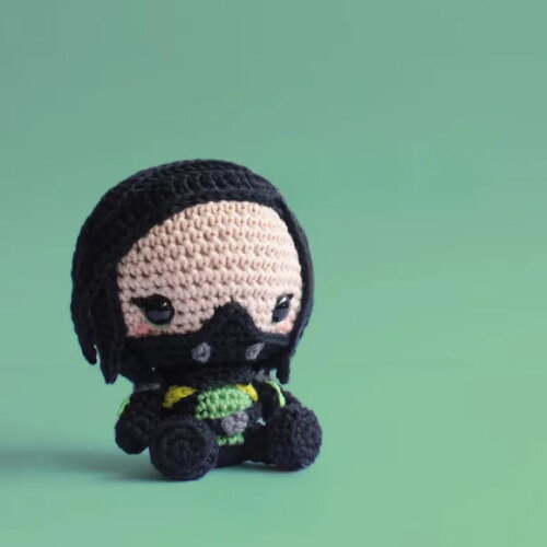 Receita Viper Valorant Amigurumi