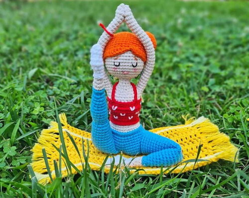 Receita Yoga Amigurumi