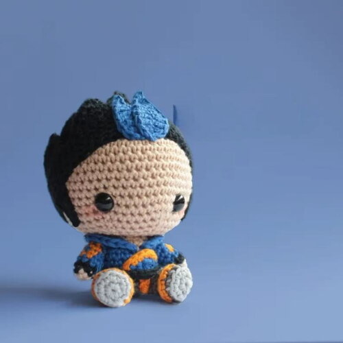 Receita Yoru Valorant Amigurumi