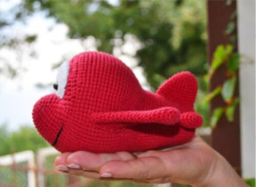 Receitas em PDF- Avião Amigurumi