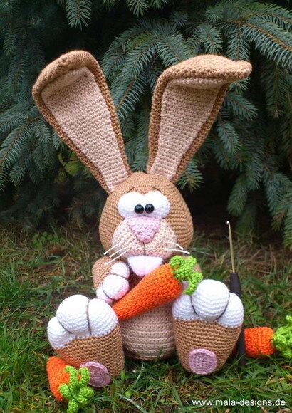 Receitas em PDF- Coelha Amigurumi