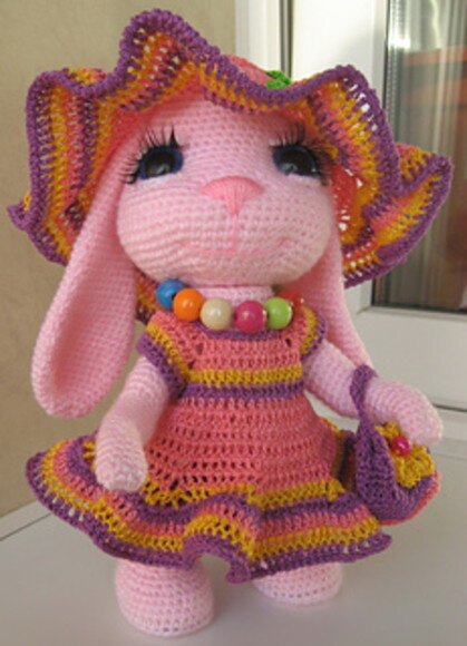 Receitas em PDF- Coelha Amigurumi