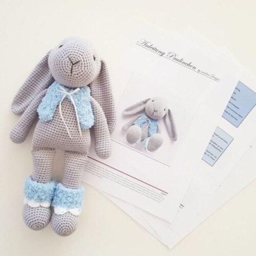 Receitas em PDF- Coelho Amigurumi