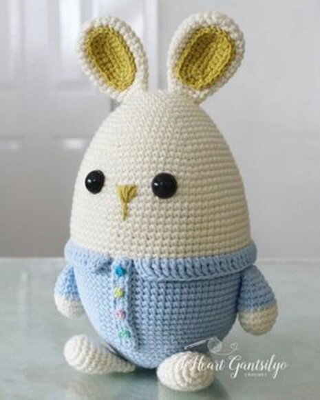 Receitas em PDF- Coelho Amigurumi