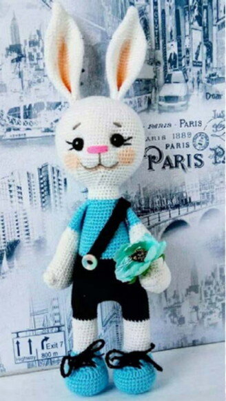 Receitas em PDF- Coelho Amigurumi