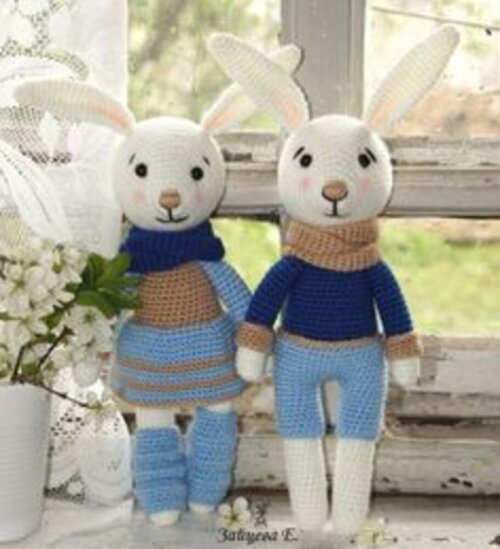 Receitas em PDF- Coelho Amigurumi