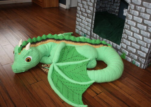 Receitas em PDF- Dragão Amigurumi