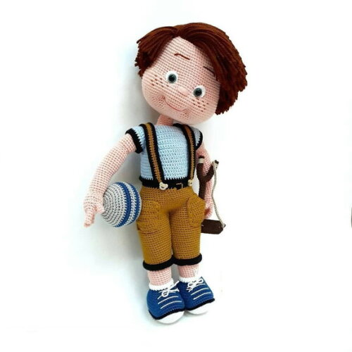 Receitas em PDF- Menino Amigurumi