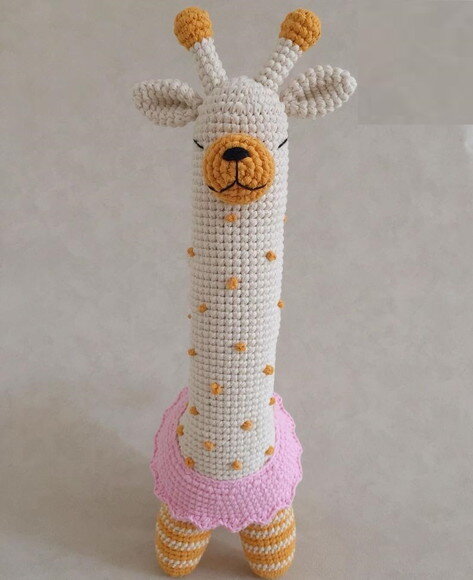 Receitas em PDF- Girafa Amigurumi