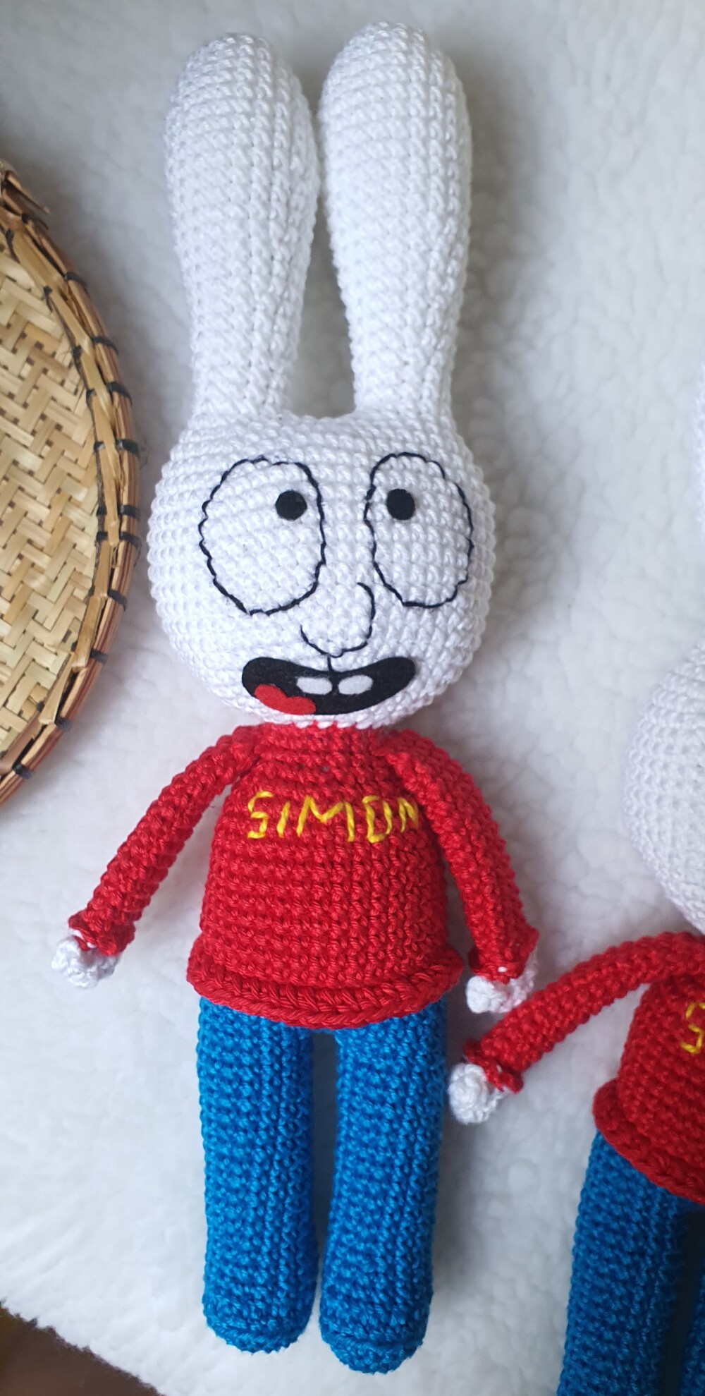 Simon em Amigurumi- Coelho