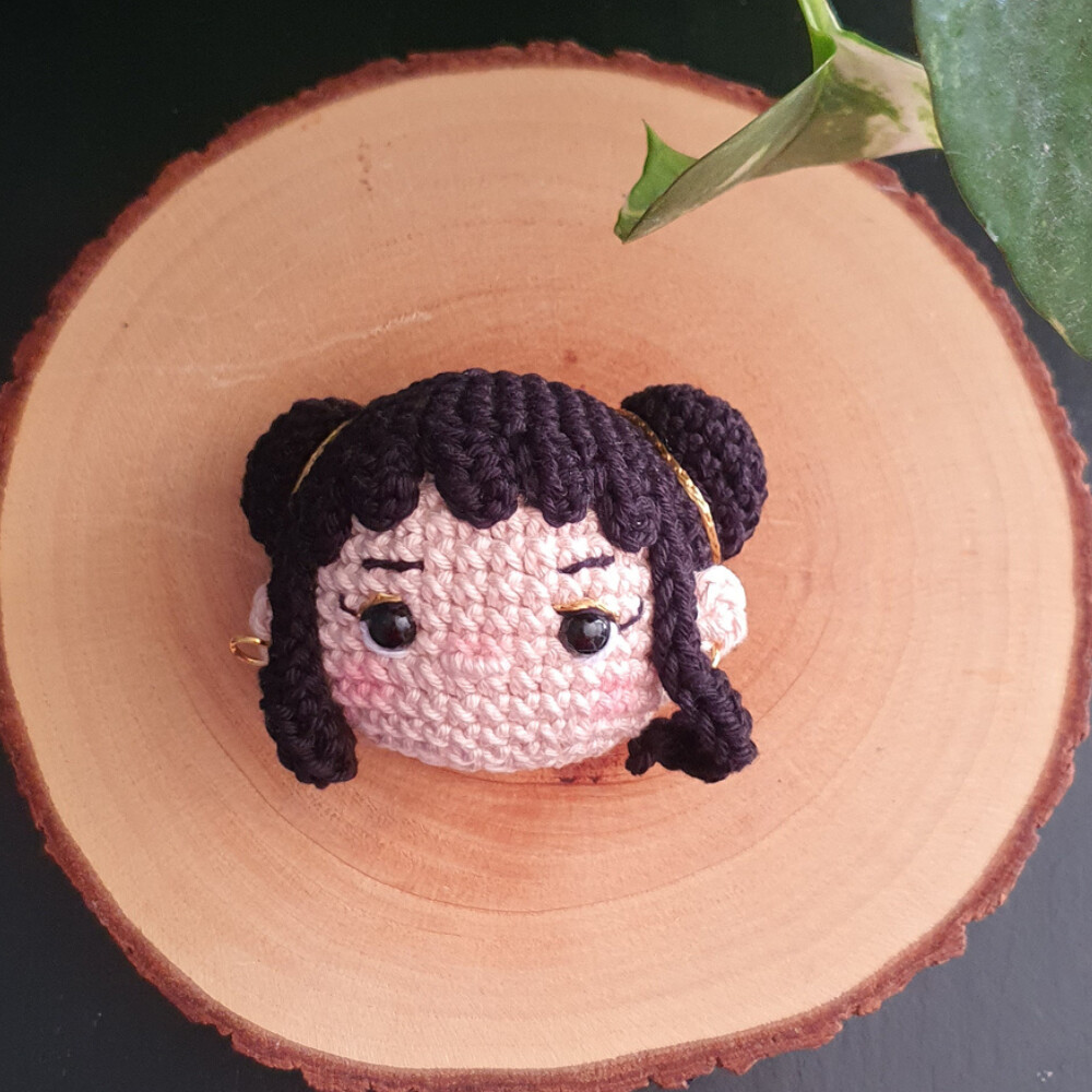 Kit Chaveiros Guerreiras K-pop Amigurumi