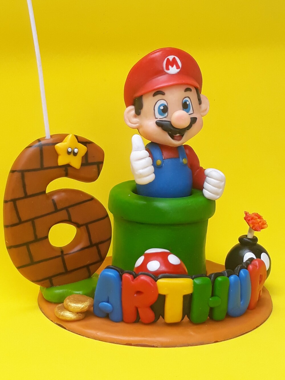 Super Mario Bros biscuit