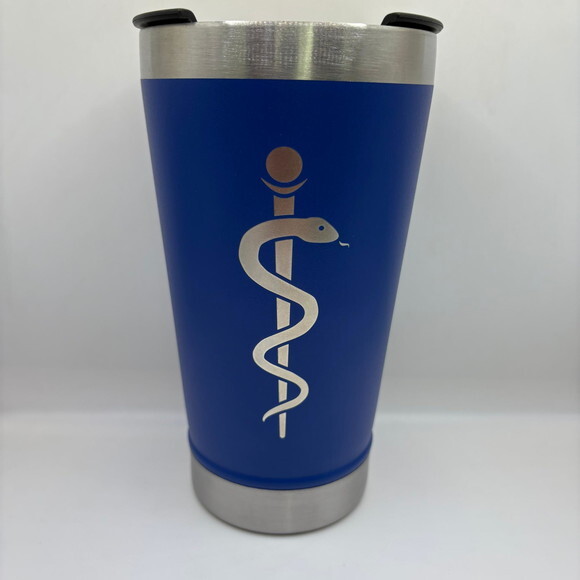 Copo Térmico Azul Royal Personalizado Dia dos Pais