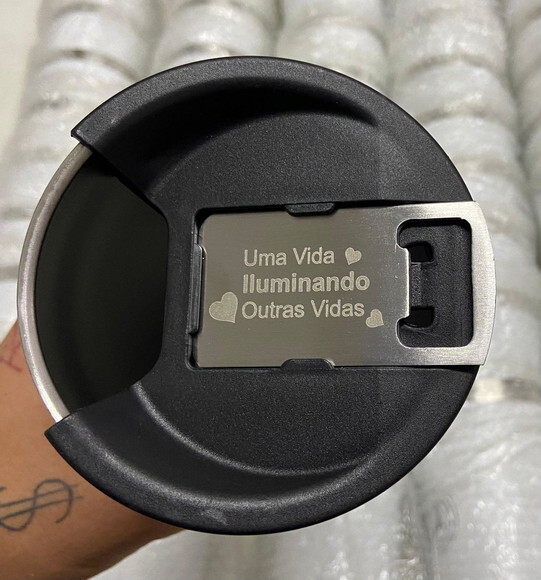 Copo Térmico Personalizado para Evento Azul
