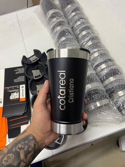 Copo Térmico Personalizado para Eventos Preto