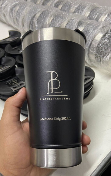 Copo Térmico Personalizado para Eventos Preto