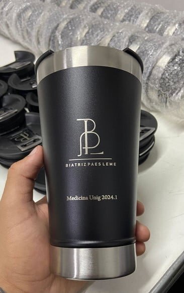 Copo Térmico Personalizado para Eventos Preto