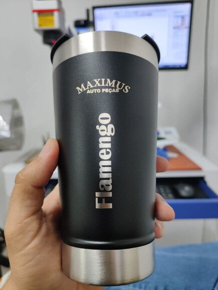 Copo Térmico Personalizado para Eventos Preto
