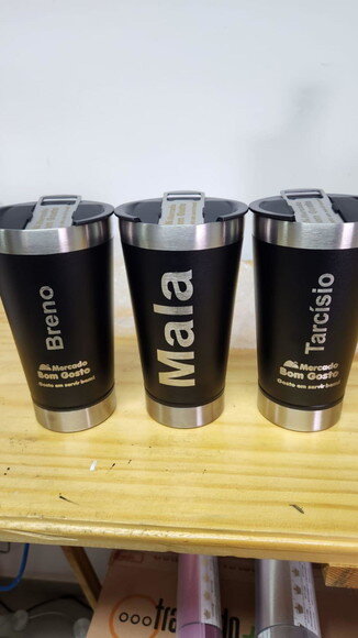 Copo Térmico Personalizado Preto para Empresas