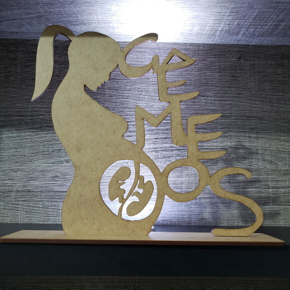 Enfeite de mesa Mãe de gêmeos