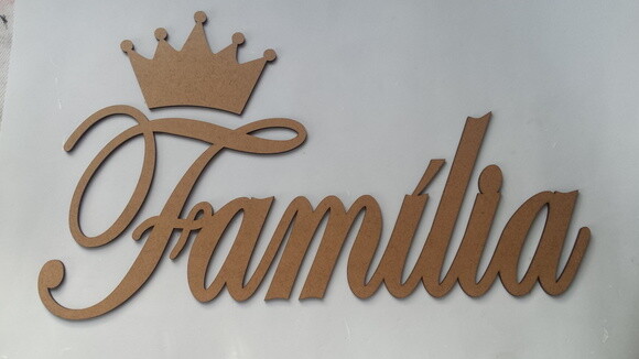 Família + Coroa para parede