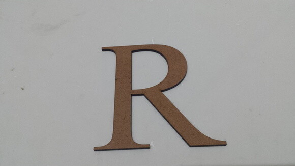 Nome MDF 10 cm x 3mm