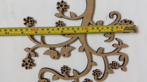 Árvore decorativa Love birds em MDF