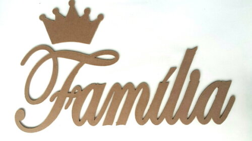 Família + Coroa para parede