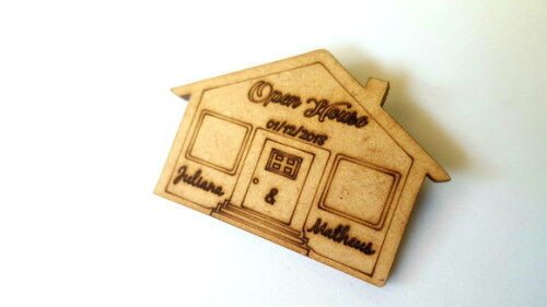 Aplique Casinha Open House Personalizado