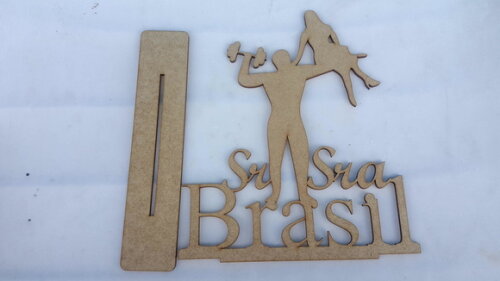 Topo de bolo Casal Fit