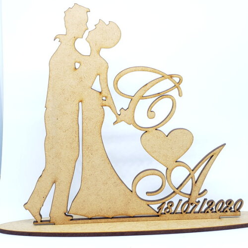 Topo de bolo Casamento