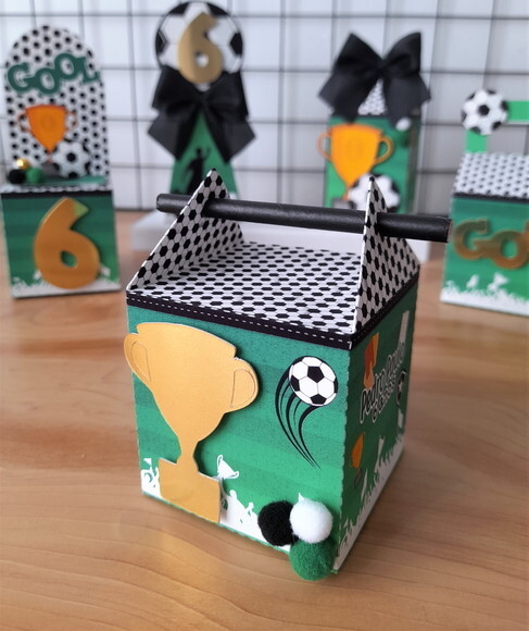 Caixa Canudo Futebol