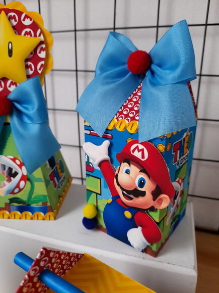 Caixa Milk Mário Bros
