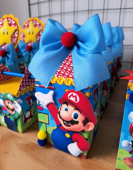 Caixa Milk Mário Bros