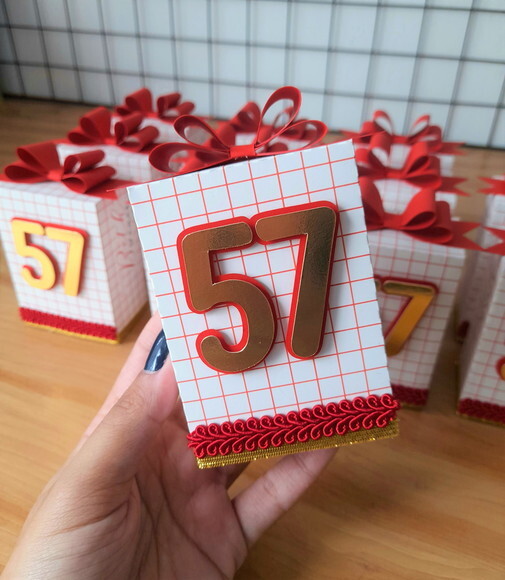 Caixa Personalizada para Aniversário Adulto