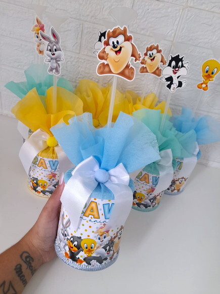 Centro de Mesa Baby Looney Tunes