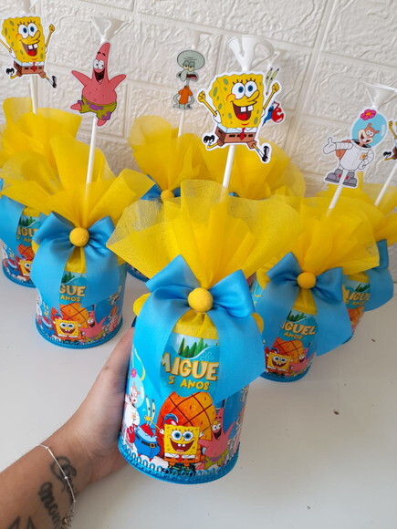 Centro de Mesa Bob Esponja