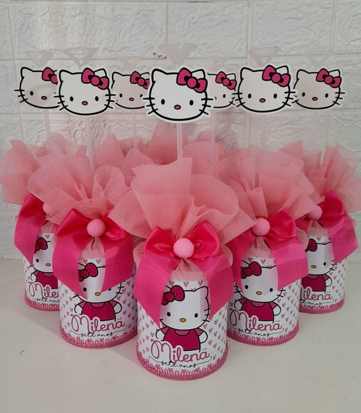 Centro de Mesa Hello Kitty