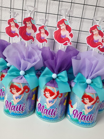 Centro de Mesa Pequena Sereia